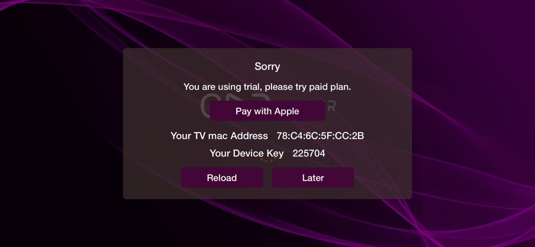 Cap Player MAC Address & Device Key
